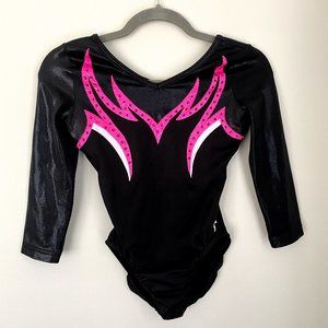 GK Long Sleeve Gymnastics Performance Leotard